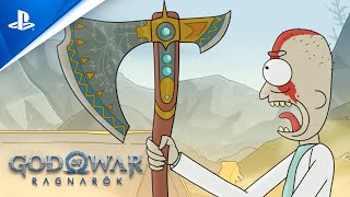 Rick y Morty x God of War Ragnarok en ESPAÑOL  PlayStation España [upl. by Yendirb590]