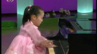 Piano Pak Su Yang  quotRainbowStriped Jacketquot DPRK Music [upl. by Irolam772]