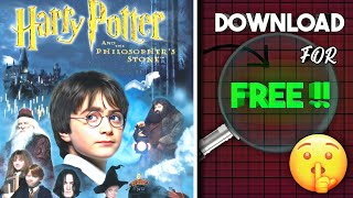 How to Download Harry Potter and the Sorcerers Stone For Free 🔥  Short Recap [upl. by Jimmie642]