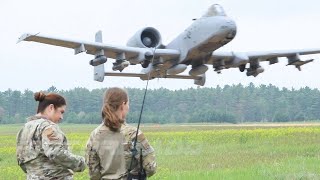 A10 Thunderbolt II Weapons Loading Fueling Landing WarthogThunderbolt II US Air Force [upl. by Viviane]