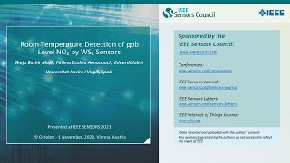 Room Temperature Detection of ppb Level NO₂ by WS₂ Sensors [upl. by Zerep]