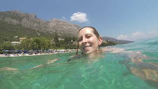 Barbati Beach Corfu Greece August 2021 [upl. by Alletnahs]