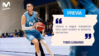 Toms Leimanis quotvamos a seguir trabajando duro para acabar la temporada fuertesquot [upl. by Yssac24]