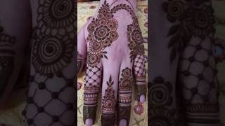 new Saral tarike se Mehandi beautiful design mehandi design wedding newtrend [upl. by Ty]