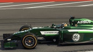 F1 2014 PS4 決勝 本物志向の方へ クイックレース ドイツ編 [upl. by Cinelli]