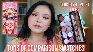 InDepth Swatch Comparisons  6 More Looks Pat McGrath Mothership XI Sunlit Seduction Pt II [upl. by Rogovy]