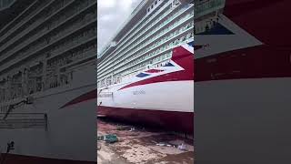 PampO Britannia Cruise ship Refit April 2024 cruise [upl. by Niwde]