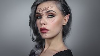 Elven Inquisitor Dragon Age  Fantasy Makeup TutorialTransformation [upl. by Parker852]