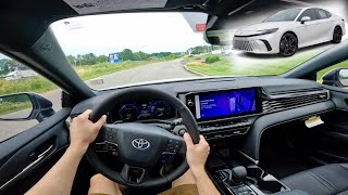 2025 Toyota Camry XSE  POV Walkaround and Test Drive ASMR [upl. by Shirl101]