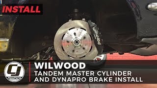 Wilwood Upgraded Brake Setup  1967 Mustang Install [upl. by Ellora]