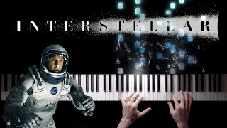 Interstellar Main Theme Hans Zimmer  BEAUTIFUL Piano Version [upl. by Ogram]