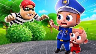 Little Policeman Song  My Brother Is A Policeman  Baby Songs  Kids Song amp Nursery Rhymes [upl. by Anirbak]