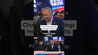 Chuck Schumer sings message to Trump [upl. by Ed714]