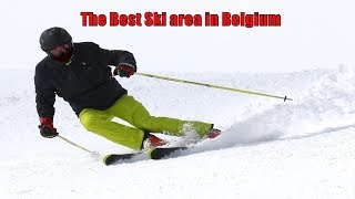 See why you should visit the Ski area of ​​the BARAQUE FRAITURE in Belgium [upl. by Eenram71]