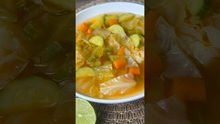 Sopa Detox  Sopa Milagrosa  Sopa de verduras  detox saludablecomidamexicana [upl. by Thorwald106]