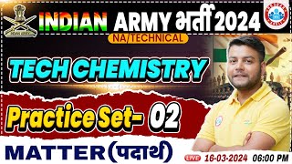 Indian Army 2024  Army NA Tech Chemistry Practice Set 02 Army Tech Che Previous Year Questions [upl. by Cohbert]