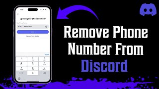 How To Remove Phone Number From Discord Quick amp Easy [upl. by Haroppiz]