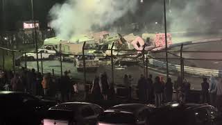 Ringwood raceway 7th September 2024 Caravan bangers [upl. by Erlinna408]