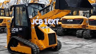 1CXT JCB used track backhoe mini loader for sale [upl. by Thoma]