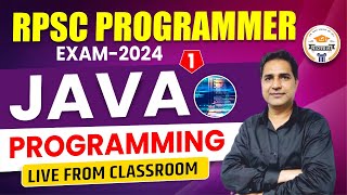 RPSC Programmer Live from Classroom  Java Programming 1  By Pawan Sir [upl. by Montagna]