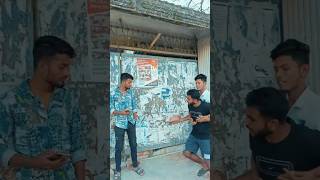 শালার মাথা ফাটায় দিব☠️😈comedy funny shorts fyp foryou tiktok trending trend [upl. by Duky]