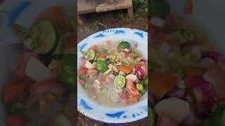 ikan tongkol asap sambel dabu dabu khas manado ikanasap gengshortsindonesia kulinernusantara [upl. by Nhor992]