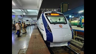 20701🚄🚄SecunderabadTirupati Vande Bharat Express trainjourney shortsvideo viral trending [upl. by Dric702]