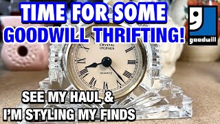 What a timeless piece GOODWILL THRIFT WITH ME 2022  HOME DECOR THRIFT HAUL [upl. by Eessac114]