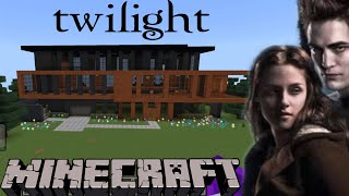 How to Build Twilight the Cullen’s House in Minecraft [upl. by Brownley692]