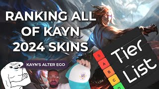 Ranking EVERY Kayn Kayne West Skin 2023 in League of Legends tierlist ranked [upl. by Huntlee]