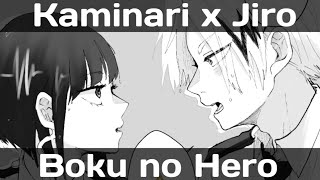 Kaminari x Jirou  Under the Rain Boku no Hero [upl. by Arhas113]