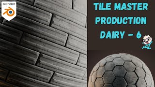 Blender Product Creation  Tile Factory Production Diary 06 [upl. by Yrdua]