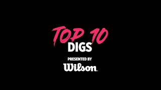 Top 10 Digs of the 2021 AVP Season [upl. by Lukey]