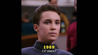 Wil Wheaton evolution through the years evolution foreveryoung wilwheaton shortsstandbyme [upl. by Lramaj]