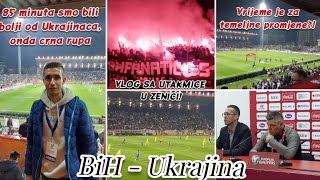 BiH vs Ukrajina Fantastična atmosfera u Zenici i sjajna igra Zmajeva nisu bili dovoljni za pobjedu [upl. by Jaquenetta]