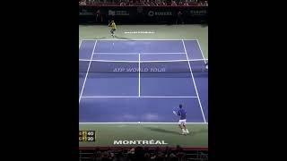 Nadal vs Djokovic TENSE match 👀🔥 tennis [upl. by Arimlede664]