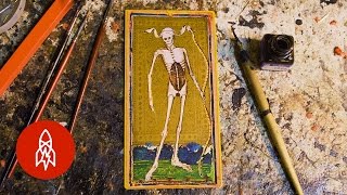 The Handmade Art of Tarot Cards [upl. by Gnilrad128]