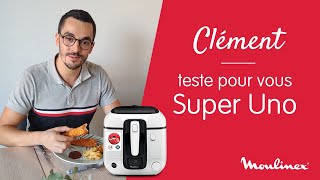 MOULINEX l Test et avis sur Super Uno  la friteuse facile à nettoyer pour cuisiner [upl. by Drucilla816]