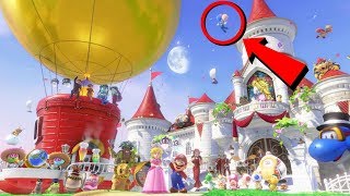 Super Mario Odyssey Movie  Secret Final Level Invisibility Hat Unlocked [upl. by Netsrik]