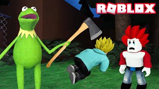 KERMIT FROG Chapter 2 In Roblox 🐸🐸 FROGGE Full Game  Khaleel and Motu Gameplay [upl. by Ebeohp]