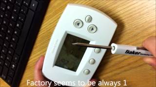 How to install a thermostat 5 wire Honeywell [upl. by Moule]