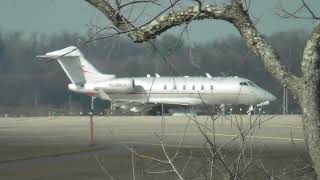 AWESOME BUSINESS JET DEPARTING PIT [upl. by Ogren]