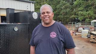 RC Kitchen Atlanta Pitmaster talks about Bbq catering bbq smoker trailer for sale rentals service [upl. by Veronika]