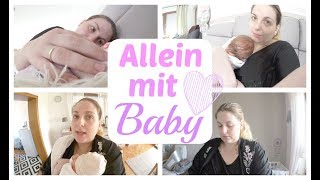 Familien VLOG  Chaotischer Alltag mit Baby  Stillen amp wickeln  Hebamme war da  Linda [upl. by Eleanore]