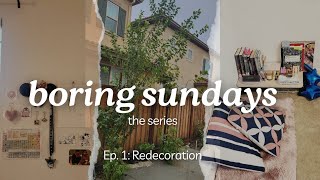 Redecorating My Room  Boring Sundays Ep 1 redecorating roomdecor [upl. by Tartaglia]