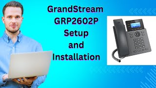 How to setup IP Phone  Grandstream GRP2602  IPPBX [upl. by Inaleon]