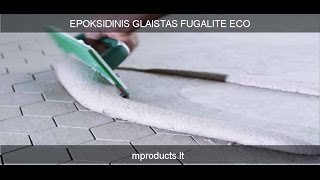 Epoksidinis glaistas Fugalite Eco [upl. by Foulk535]