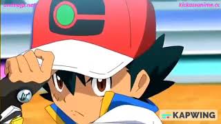 Pokemon Journeys Ash VS Leon with the American theme song [upl. by Darin]