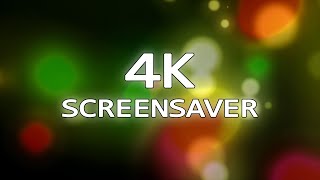 Bokeh Noise Blur Screensaver  4K HDR 1 HOUR Background Loop [upl. by Eniretac198]