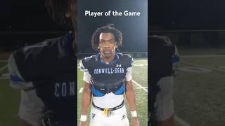 Sincere Fairey  Player of the Game  Neumann Goretti at ConwellEgan High School Football 101124 [upl. by Ballman]